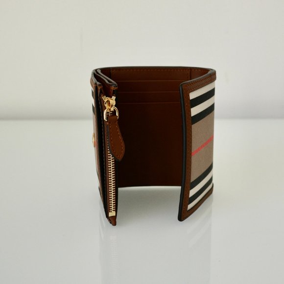 NWT BURBERRY LANCASTER ICON STRIP VINTAGE CHECK - Picture 7 of 9